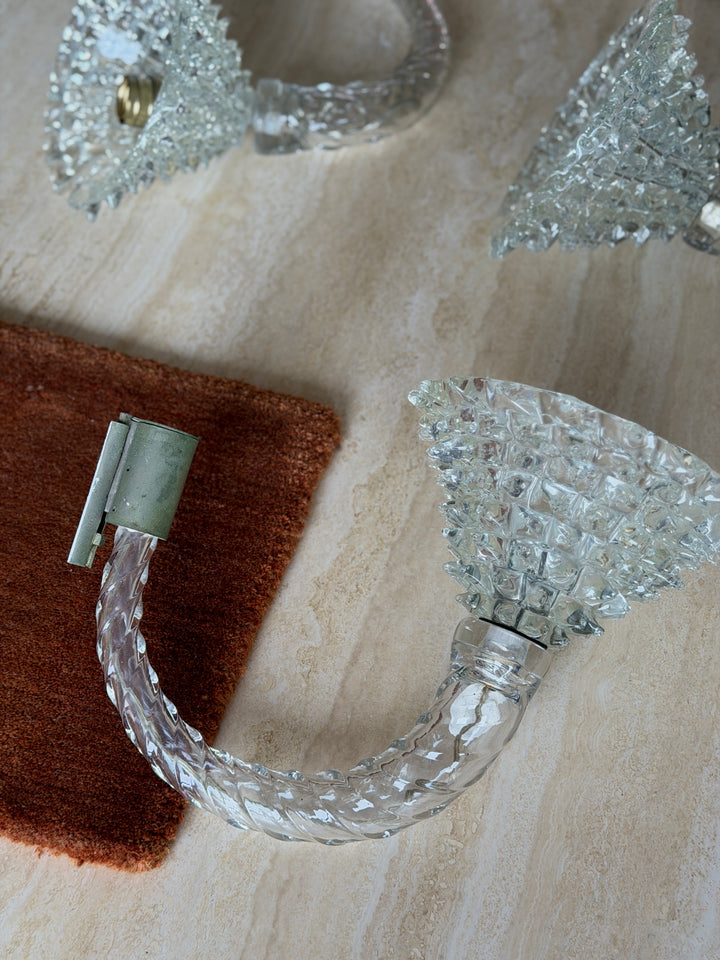 Murano wall lights by Barovier & Toso