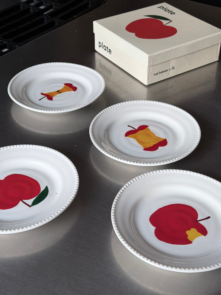&klevering Haines Apple Plates Set