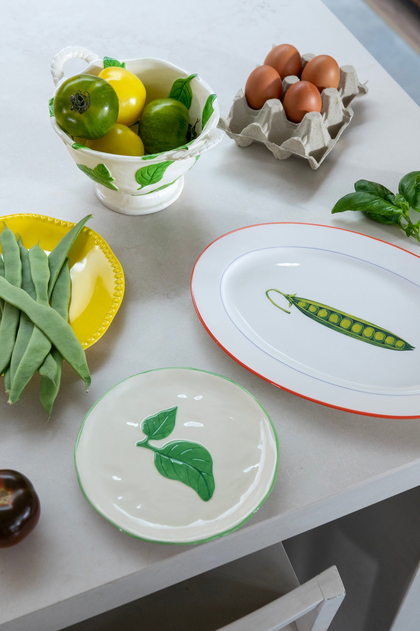 &Klevering Pea Plate