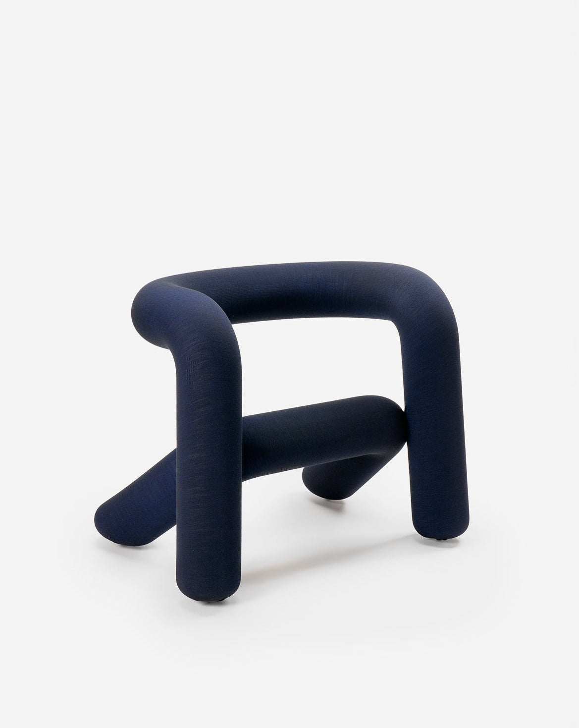 extra bold chair black and blue