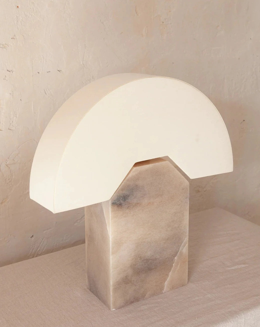 Simone and Marcel Edna table lamp - Tobacco