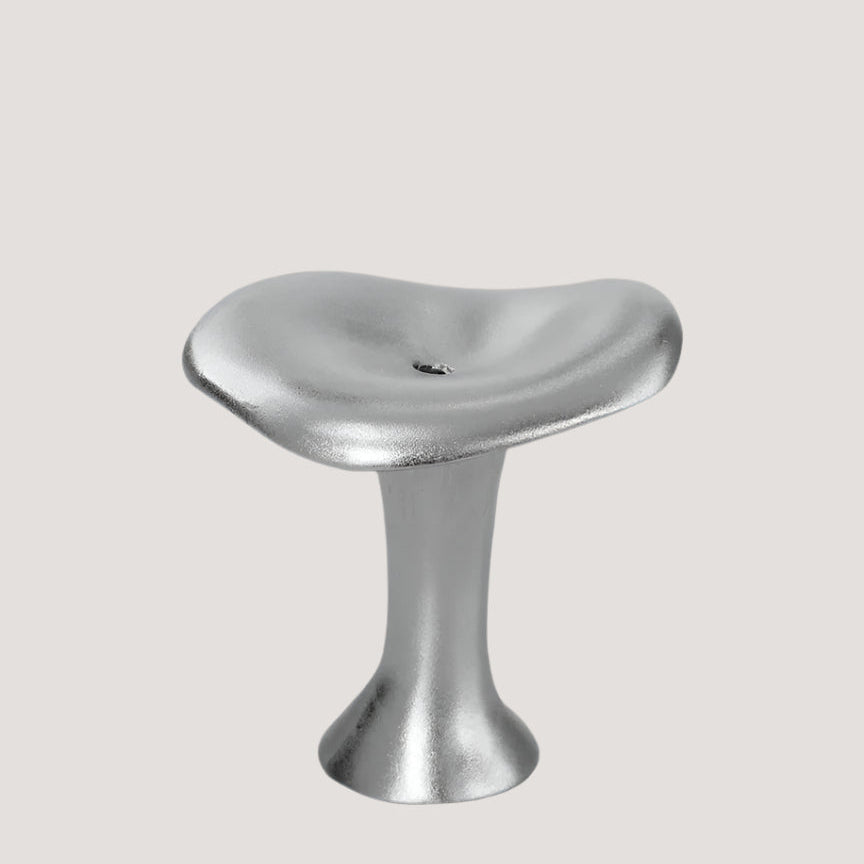 Silver incense burner by Black Blaze and available at Shop Dessein Parke