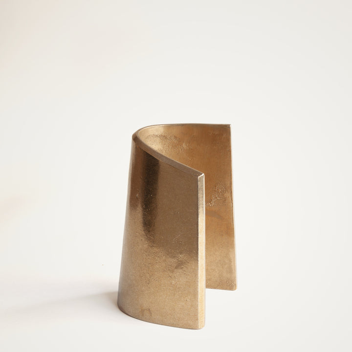 Brass book end from Stem