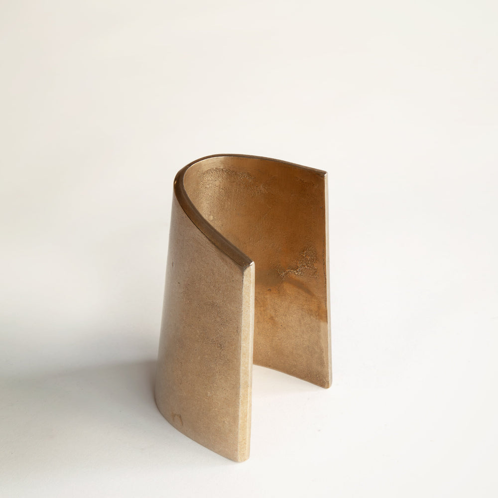 Brass book end from Stem