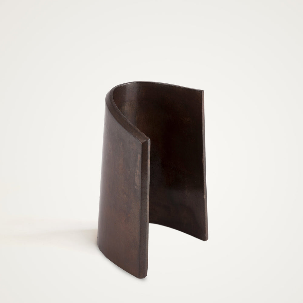 Darkened Brass book end from Stem