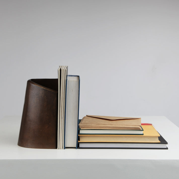 Darkened Brass book end from Stem