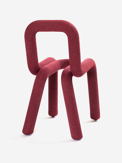 Bold chair sparkling red back