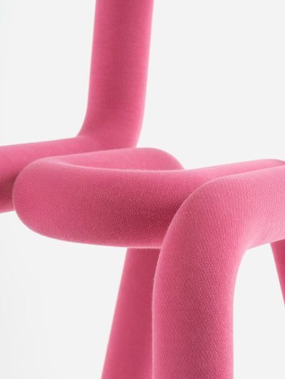 Bold chair pink close up
