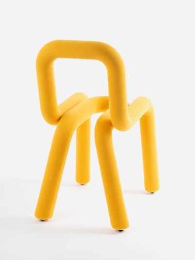 Bold chair yellow back